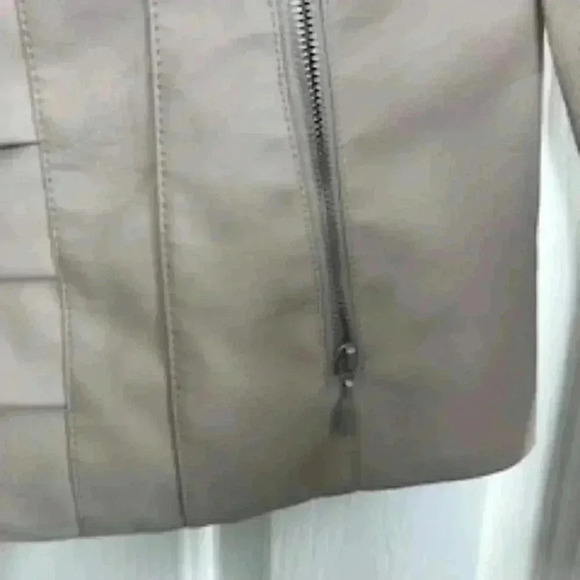 Baccini “Leather”‎ Jacket Women’s Sz Medium - Picture 5 of 9